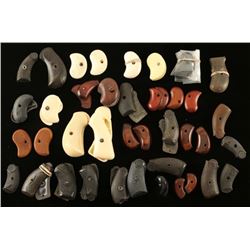 Large Lot of Small Revolver & Derringer Grips
