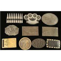 Lot of Belt Buckles