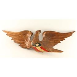 Carved Wooden Eagle
