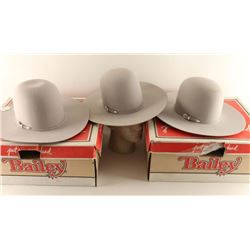 Lot of 3 Bailey Hats