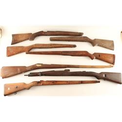 Lot of 10 Rifle Stocks