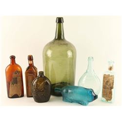 Lot of 7 Vintage Bottles