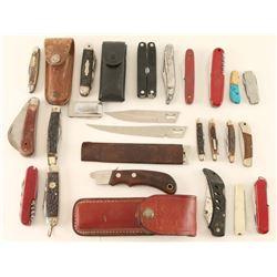 Large Lot of Pocket Knives