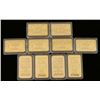 Image 1 : Lot of 10 Gold Plated Bars