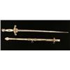 Image 2 : Vintage Masonic Knights Templar Ceremonial Sword