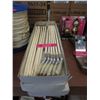 Image 1 : 3 Dozen 1-1/2" Angle Paint Brushes w/14" Handle