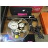 Image 1 : 2 Electric Solder Irons, Retractor Set & 3 Gauges