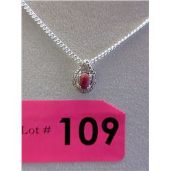 Ruby & Diamond Necklace