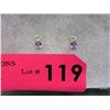 Image 1 : New Amethyst & Diamond Earrings