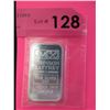 Image 1 : 1 Oz. .999 Fine Silver Johnson Matthey Bar