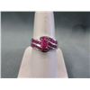 Image 1 : Stunning Ruby Cluster Ring