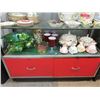 Image 1 : Shelf Lot Vintage Glass & Porcelain