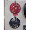 Image 1 : 2 Sets of Collector Pins on 9" Diameter Frames
