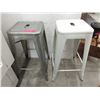 Image 1 : Two 26" Metal Stools