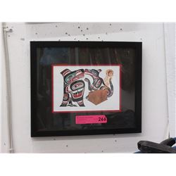 Richard Shorty Framed Print "Escape"