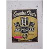 Image 1 : New Chevrolet Tin Sign with Vintage Image