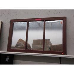 Vintage Window Frame Converted to Mirror