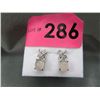 Image 1 : New Lemon Chalcedony & Diamond Earrings