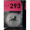 Image 1 : 2018 Australia 1/2 Ounce .9999 Silver Coin