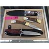 Image 1 : 2 New Folding Knives & Two 4" Daggers