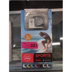 1080P Sports Cam with 2" Lens
