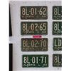 Image 1 : Four 1968 Alberta License Plates
