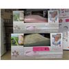 Image 1 : 2 Pairs of New Memory Foam Slippers - Size L & XL