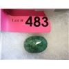 Image 1 : Large 50 Carat Faceted Emerald Gemstone