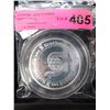Image 1 : 5 Oz. Scotia Bank Motif .999 Silver Round