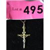 Image 1 : 10 KT Yellow Gold Cross