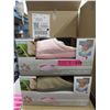 Image 1 : 2 New Pairs of Memory Foam Slippers - Size L & XL