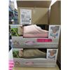 Image 1 : 2 New Pairs of Memory Foam Slippers - Size L & XL