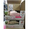 Image 1 : 2 New Pairs of Memory Foam Slippers - Size L & XL