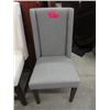 Image 1 : Pair of New Grey 19" Fabric Side Chairs