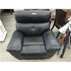 New Black Wide Power Reclining Chair