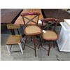 Image 1 : 2 New LH Imports Swivel Stools 