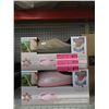 Image 1 : 2 Pairs of New Memory Foam Slippers - Size L & XL