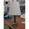 Image 1 : Vintage Metal Table Lamp with Marble Base