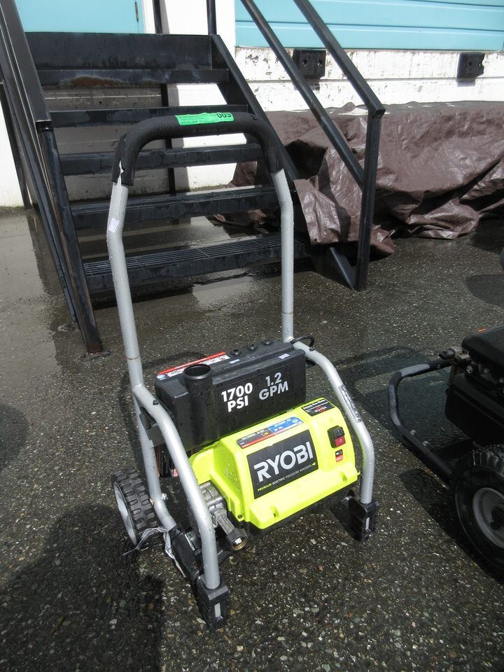 Ryobi 1700 PSI Electric Pressure Washer
