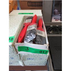 3 Dozen New 1-1/2" Pure Bristle Paint Brushes