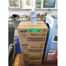 4 Cases Purell Hand Sanitizer
