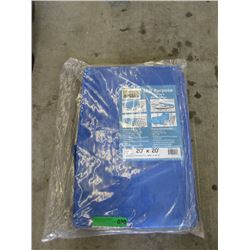 Western Rugged Blue Tarp - 20 Feet x 20 Feet