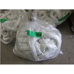 100 Feet of New 3/4" Hytex Braided Nylon Rope