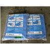 Image 1 : 2 Western Rugged Blue Tarps - 10 Feet x 14 Feet