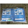 Image 1 : 2 Western Rugged Blue Tarps - 10 Feet x 12 Feet