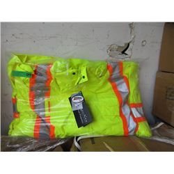 New Armor Wise Lime Safety Coat - Size 5X