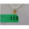 Image 1 : Orange Baltic Amber Necklace with Insect Inclusion