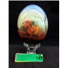 Image 1 : Hand Painted Ostrich Egg