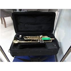 Brass Trumpet in Fitted Case - With Mouthpiece