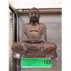 Image 1 : 10" Pottery Buddha Statue